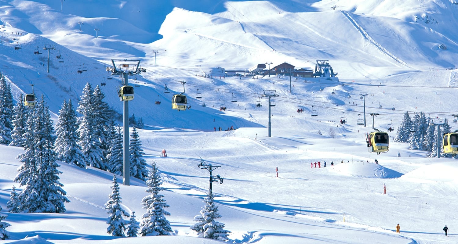 Courchevel, France, 1980 - The ski resort 